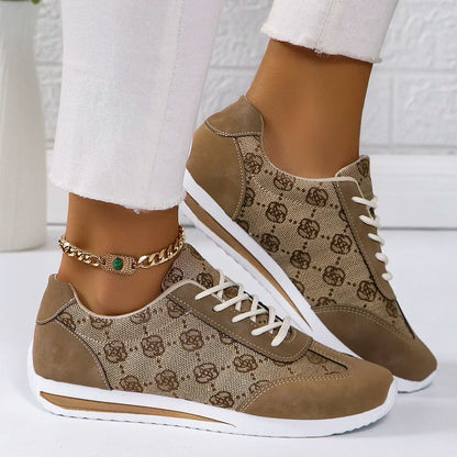 Tênis Feminino Primavera e Verão com Design Respirável Boca Aberta Alças Cruzadas Baixo Confortável Casual para Caminhada Zapatos De Mujer