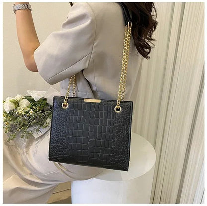 2025 Fashion Luxury Female Crossbody Bags for Women Designer Shoulder Bag Chain Solid Color Messenger Bag Handbags
