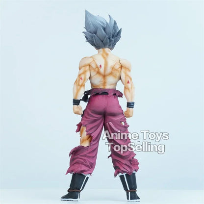 11.02in/28cm Anime Dragon Ball Goku Bonecos Super Saiyajin Capa Semanal PVC Action Figures Coleção Modelo Brinquedos Presentes