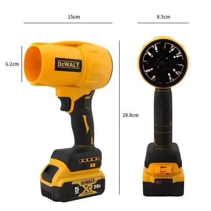Soprador sem fio DeWalt 30000RPM Turbina elétrica Aspirador de pó doméstico Remoção de poeira portátil recarregável Ferramentas elétricas 20V