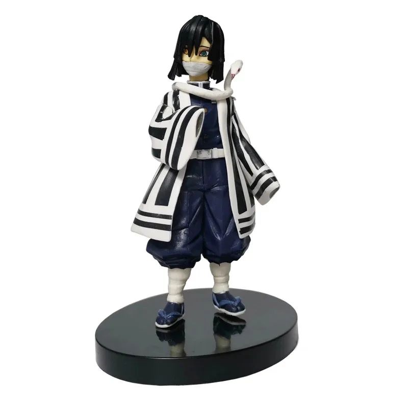 Boneco de Anime Demon Slayer Kimetsu No Yaiba Tanjiro Nezuko Zenitsu Figurine Inosuke Guerreiro Bonecos de Ação Colecionáveis Brinquedo Modelo
