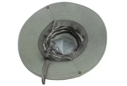 Summer Bucket Hat Outdoor UV Protection Wide Brim Panama Safari Hat Mesh Fisherman Beach Cap for Hiking Cycling Fishing Hat