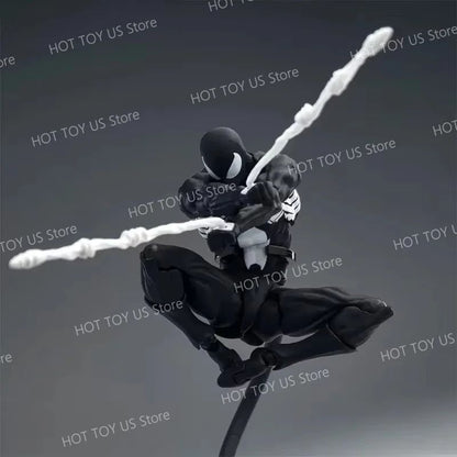 Mess Toys Homem-Aranha Symbiote Homem-Aranha Messtoys Traje Preto Vizinho Aranha Escarlate Anime Boneco de Ação Presentes Brinquedos