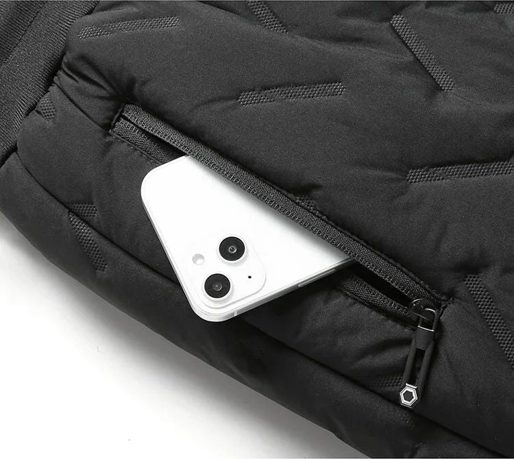 Calças Harem Masculinas outono e inverno novas acolchoadas e engrossadas para uso externo -20 graus neve calças quentes masculinas à prova de vento