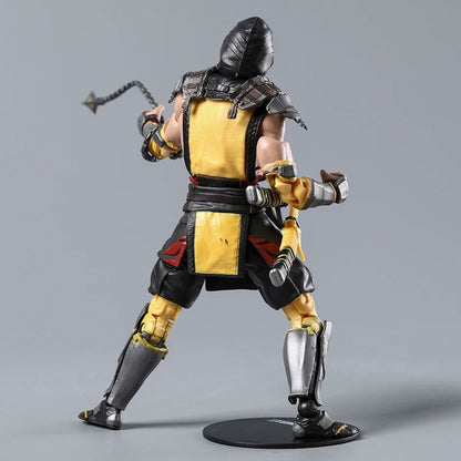 Scorpion Sub-Zero Mortal Kombat Boneco Articulado de 18 cm