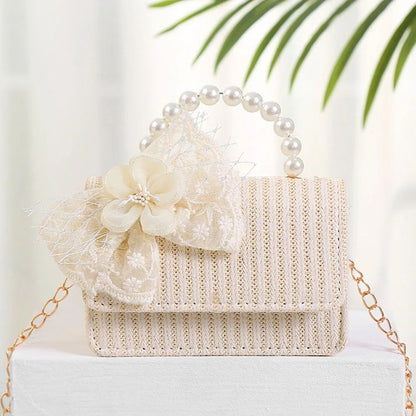 Handmade Fairy Beaded Bag?? ??Large Capacity ?Compact Size?? ??Seashell Clutch Purse?? Mermaid Style?? Shell Embellishments??