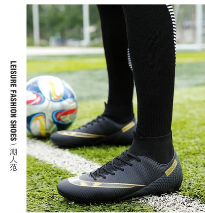New Men Women Professional Soccer Shoes Football Boots Hot-selling High-quality Training Futsal TF Shoes Match Grass Cleats