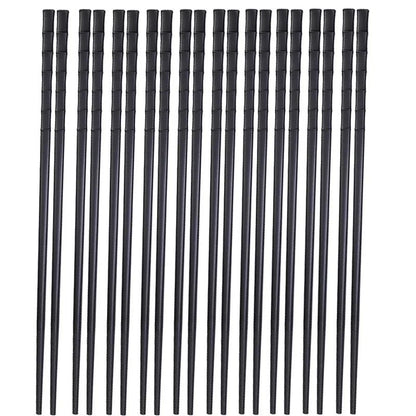 Metal Alloy Chinese Chopstick Reusable Non-slip Sushi Food Chop Sticks Japanese Korean Chopsticks Kitchen Tableware Accessories