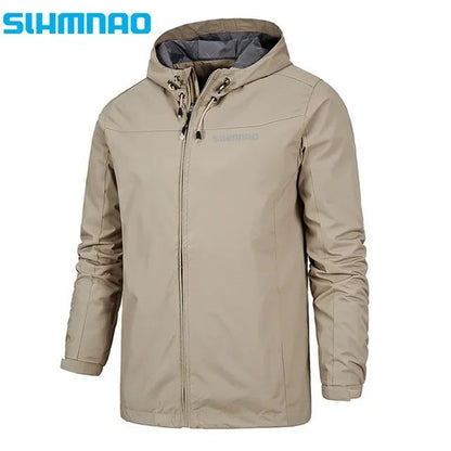Men's waterproof fishing raincoats, bicycle raincoats, windproof jackets, mountaineering suits, spring and autumn overcoats
