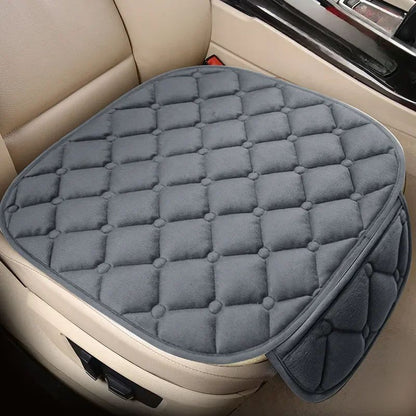 Capas De Assento Quentes Protetor De Almofada De Assento De Carro Capa De Assento De Pelúcia Outono Inverno Universal Para Sedã Hatchback SUV Tapetes De Assento