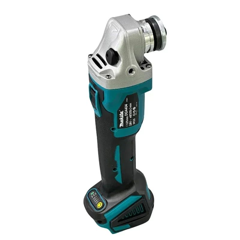 Makita DGA404 Esmerilhadeira Angular Elétrica a Bateria de Lítio Brushless 125mm/100mm Máquina de Corte Recarregável Máquina de Polir de Alta Potência