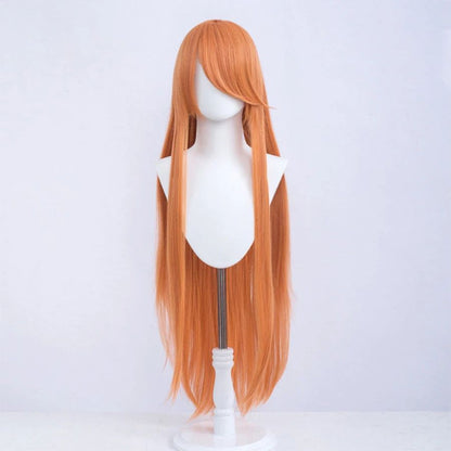 100cm Long Straight Cosplay Wig Anime Compatible Universal Omopinenet Heat Resistant Synthetic Hair Wigs + Wig Cap