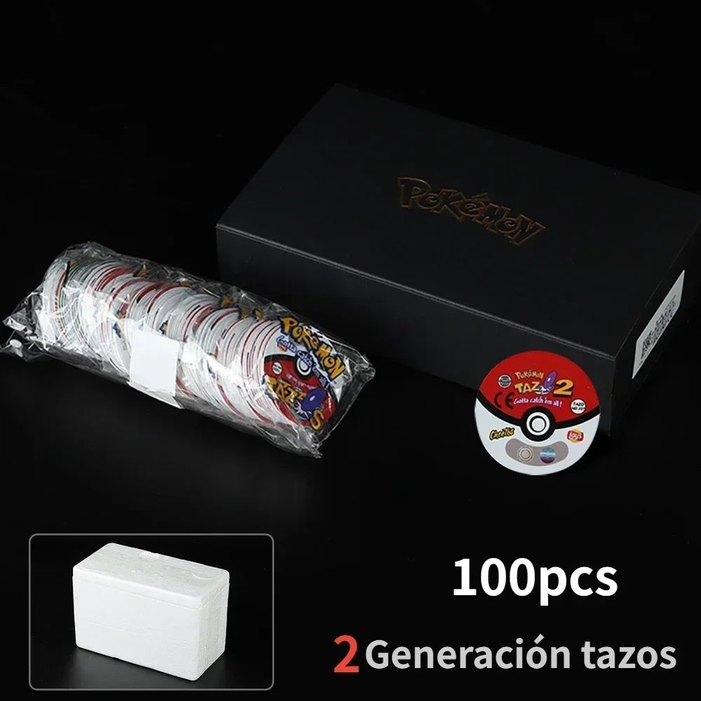 Pokémon Tazos 1/2/3 Geração 160/100/141pçs Card Pogs Pikachu Charizard Treinador Coleção Completa Jogo de Cartas Cheetos Chipitaps Tap