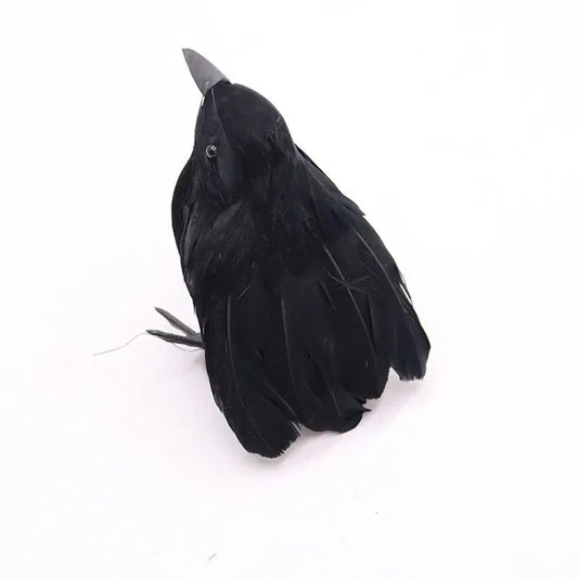 1-3pcs Realistic Artificial Crows Party Ornament Halloween Decorations 2023 Halloween Party Props Horror Crow Decoration