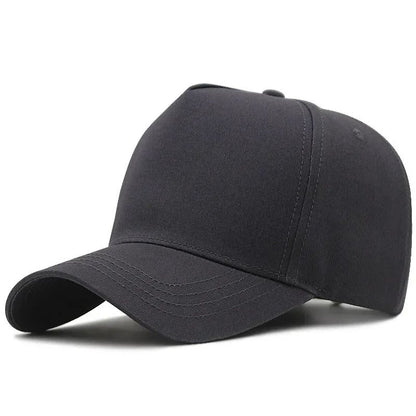 Big Head Plus Size XXL Baseball Cap Men Women Oversize High Crown Adjustable Fashion Trucker 56-60cm 61-65cm Hats