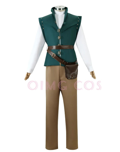 Flynn Rider Cosplay Costume  Adult Carnival Uniform Halloween Anime Halloween Costumes