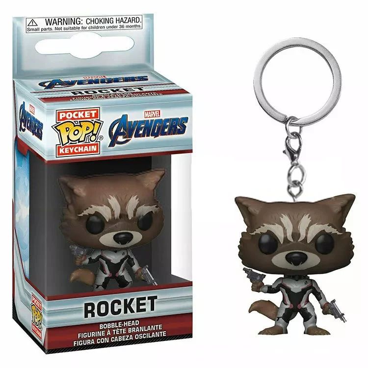 FUNKO Dumbo Stranger Toy Story 4 Capitã Marvel Goose Wall-E Eva Chaveiro Brinquedos Boneco de Ação Modelo Colecionável