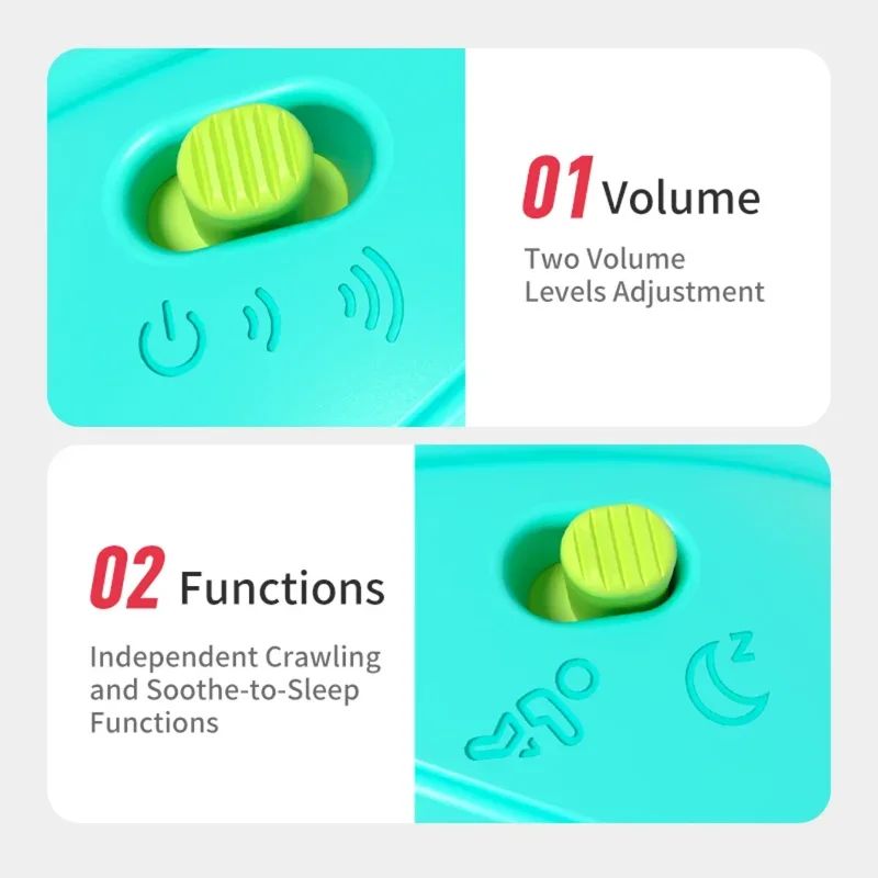 Baby Toys Turtle Crawling Toys Games for Babies Infant Toddlers Moving Educational Interactive Development 6 12 Months Babies