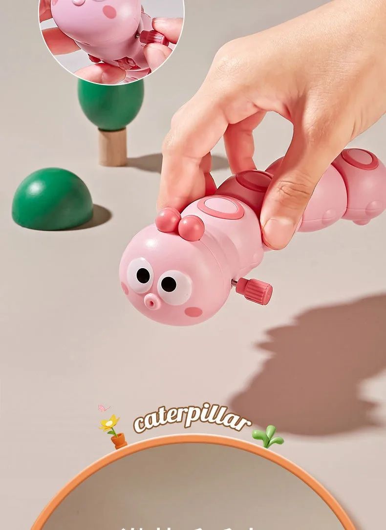 Clockwork Toy Cute Cute Cartoon Caterpillar To Help Baby Learn To Crawl Quality Fall
