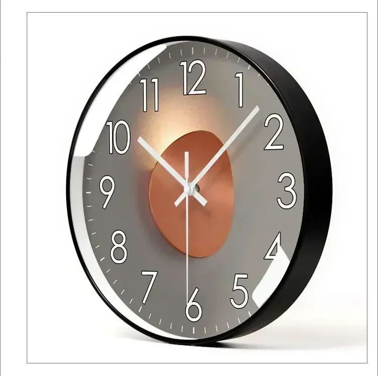 Originality Wall Clock Silent Non-Ticking Battery Operated Wall-mounted Clock Living Room Bedroom Kitchen Office Classroom