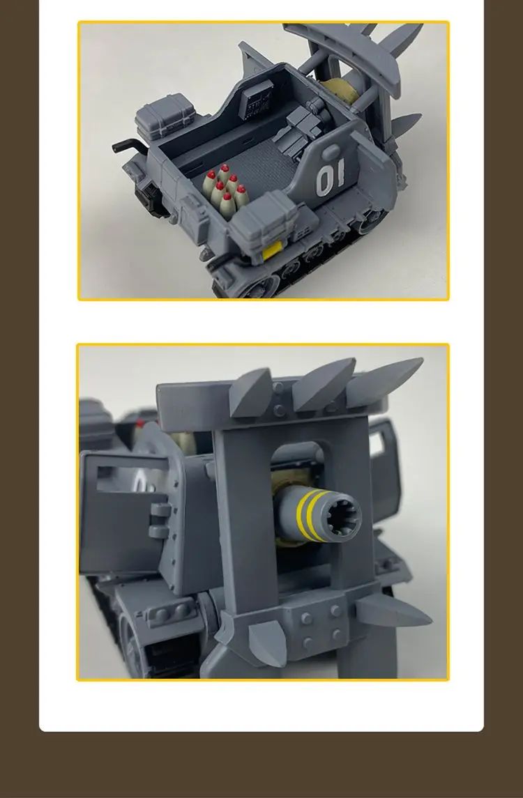 Em Estoque Metal Slug X Series Pequeno Modelo Montável Tanque Avião Caminhão Boneco Prisioneiro Modelo Brinquedos Presentes