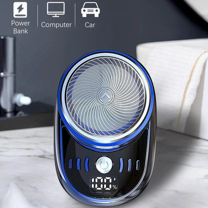 2023 Men's Electric Shaver Portable Mini Shaving Machine USB Rechargeable Beard Trimmer Type-C Household Face Beard Shaver