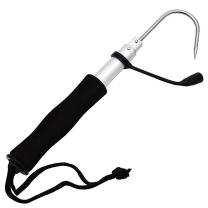Anzol de Pesca no Gelo com Âncora, Aço Inoxidável, Telescópico, Anzol de Pesca em Aço Inoxidável, Gancho para Pesca, Dispositivo de Içar Peixe, Equipamento Multifuncional para Pesca