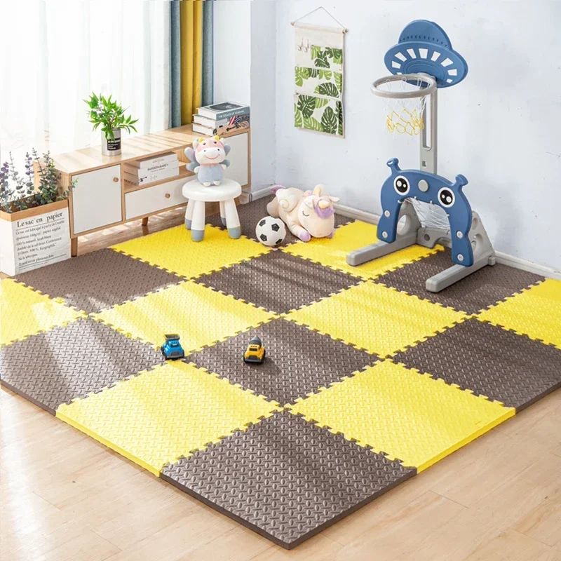 16pcs 30*30cm Puzzle Mat For Children Thick Baby Play Mat Kids Carpet Mats EVA Foam Rug Children Room Activities Mat For Baby