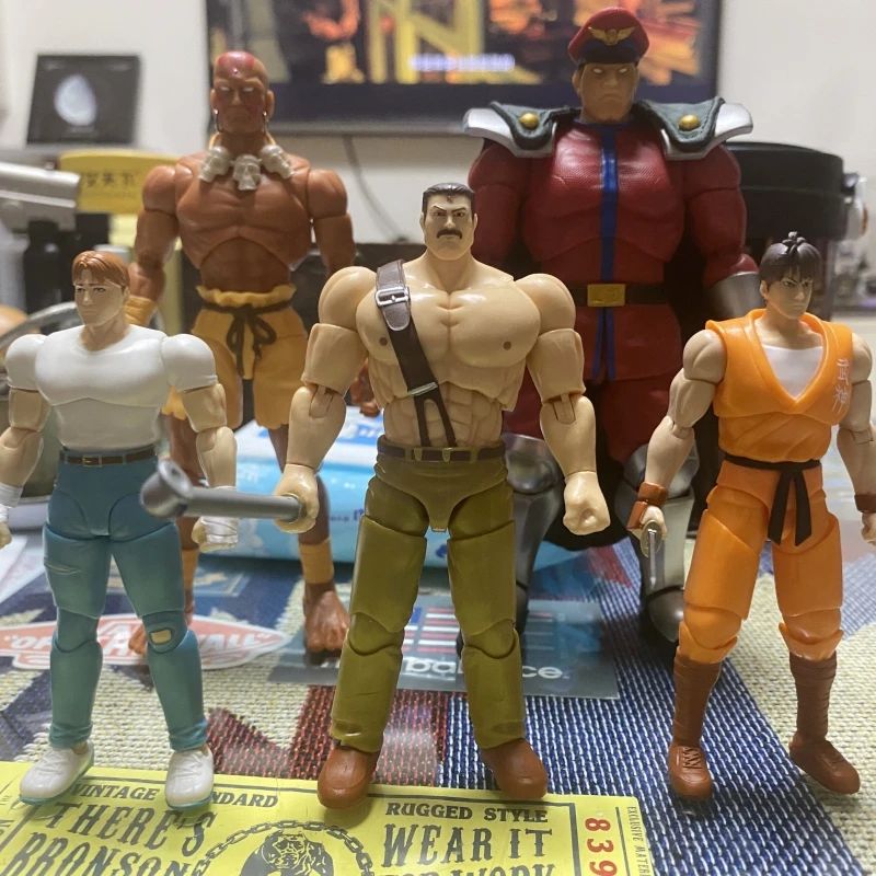 52TOYS Action Figure CAPCOM Final Fight 1PCS Colecionável Decoração de Mesa Presente Criativo para Aniversário 3.75inch/10cm