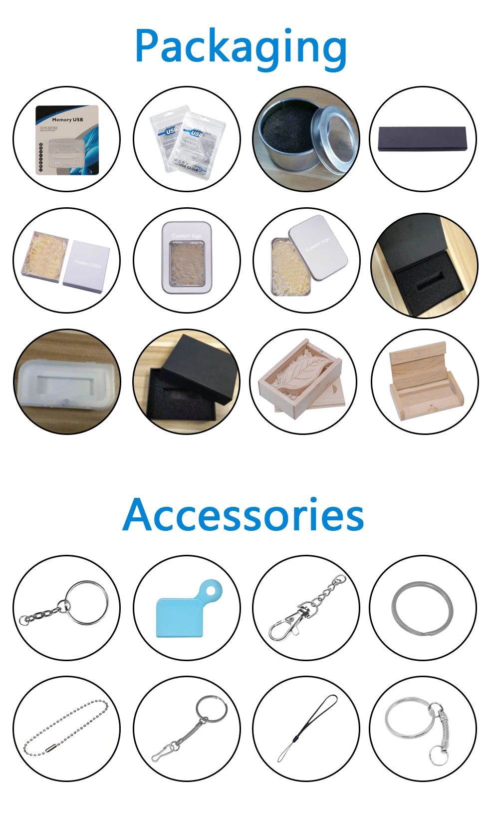 Hot Sale Metal Key Chain 3.0 USB Flash Drive 128GB Pen Drive 8GB 16GB 32GB 64GB Memory U Stick 3. 0 High Speed Pendrive