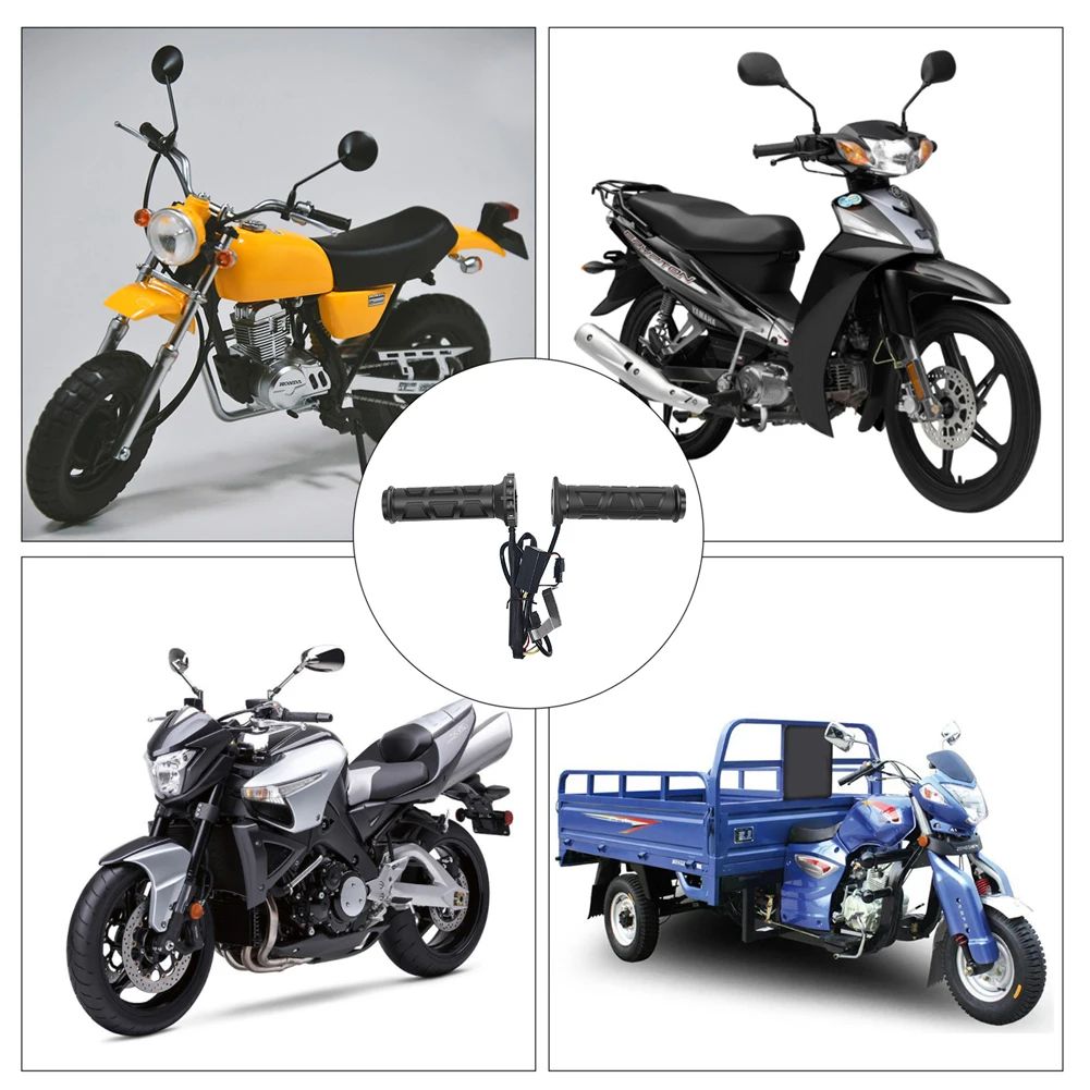 Aquecedor de Manopla de Moto Quente Punho Aquecedor de Mão 22mm Manoplas Aquecidas Elétricas Impermeáveis para Motocicletas