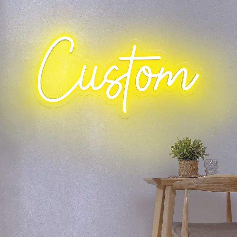 Custom your Personalised Name Neon Sign Light for girls/boys Birthday Gifts Party Bar Wedding Room Wall Decoration Neon Led Sign