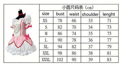 Puella Magi Madoka Magica Cosplay Costume Kaname Madoka Outfit Sweet Lolita Dress Women Halloween Party Uniforms Suit