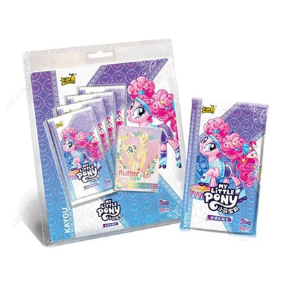KAYOU Genuíno My Little Pony Card 40º Aniversário Edição Limitada Card Amizade Eterna Cartas Raras SC SGR Brinquedo de Presente Carta de Princesa