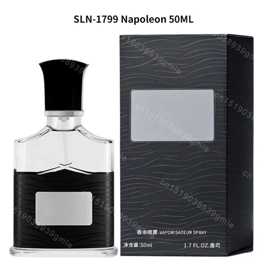 Napoleão Perfume Colônia Masculino Amadeirado Spray Flertar Feromônio Longa Duração Sexo Oposto Fragrância Cavalheiro