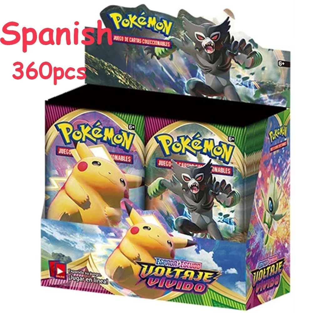 ?Mais Recente 324 Peças Cartas Pokémon Sol & Lua XY Evoluções Caixa de Booster Pokémon Brinquedo de Cartas Colecionáveis para Crianças?
