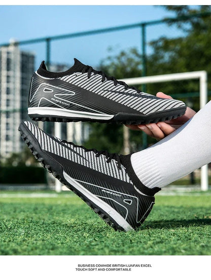 Men Professional Training Football Boots Ultralight Soccer Shoes Unisex Wholesale Women Breathable Drop Shipping Indoor Futsal