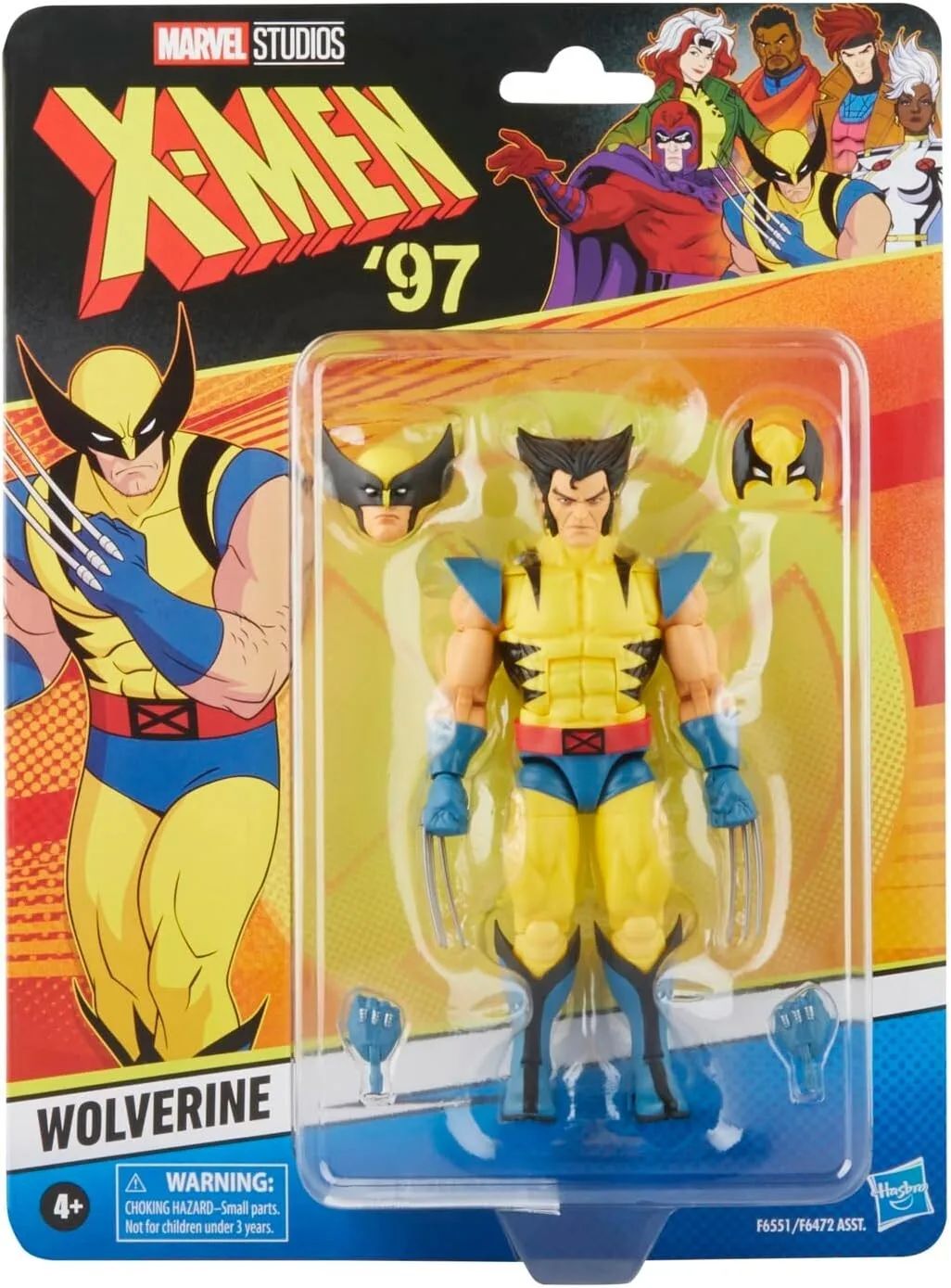In Stock Marvel Legends Retro Cardback X-Men '97 Wolverine Rogue Magneto Cyclops Gambit Jean Grey Action Figure Model Toy Gift
