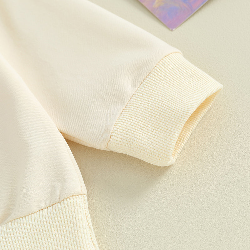 Pudcoco Infant 2PCS Baby Girls Fall Outfits Long Sleeve Rainbow Print Sweatshirt + Pants Set Toddler Clothes 3M-3T