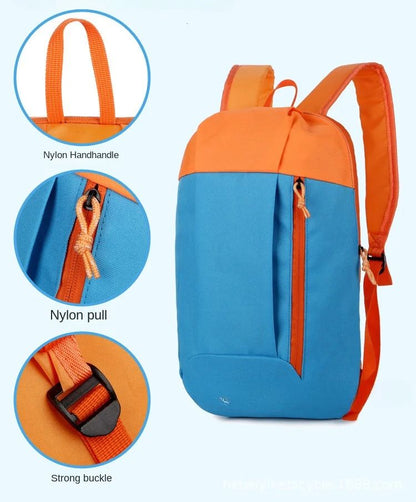 Mochilas Pequenas Infantis para Camping, Caminhada e Trekking, Impermeáveis, Masculinas e Femininas, para Esportes ao Ar Livre, Montanhismo, Corrida e Ciclismo