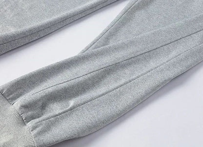 Calça esportiva masculina estampada de cintura, casual para rua, adequada para esportes ao ar livre e lazer, calça para corrida pura