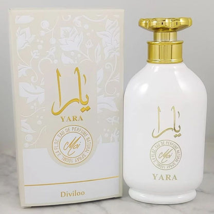 Perfume 100ml Fragrância Árabe Dubai Arábia Oriente Médio Lattafa YARA Perfumes Árabes Masculino Feminino Duradouro