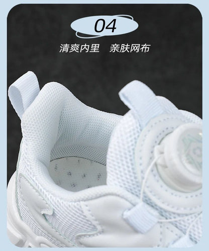 2023 Kids Running Shoes Girls Sneakers Boys Casual Sneaker Child Autumn Trainers Kids White Shoes Children Sports Shoes for Boys