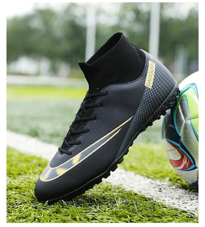 New Men Women Professional Soccer Shoes Football Boots Hot-selling High-quality Training Futsal TF Shoes Match Grass Cleats