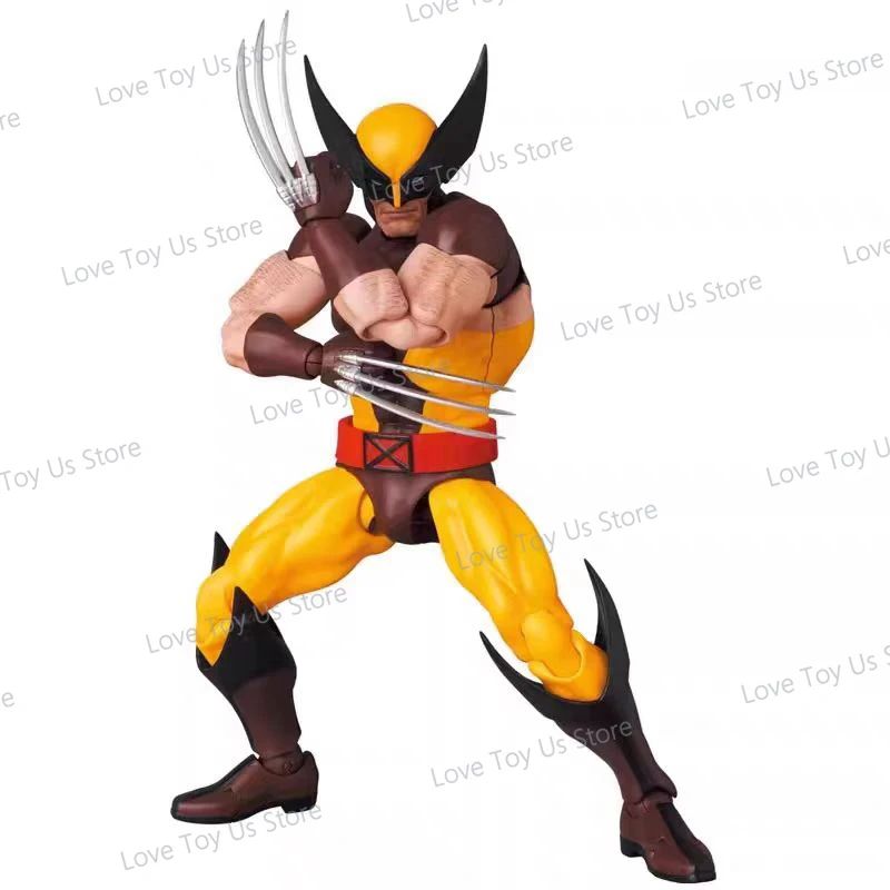 Original Ct Toys Wolverine Action Figure Deadpool Mafex 096 Figure Mafex138 X-Men Comic Version Figurine Collection Model Toys