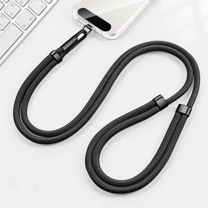 Alça Ajustável para Celular Cordão para Celular a Tiracolo Cordões de Pescoço com Patch para iPhone Corda de Suspensão para Celular