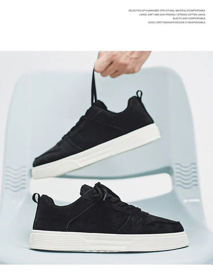 Cheap Green Man Urban Sneakers Big Size 47 48 Platform Men’s Skateboarding Shoes Harajuku Low Cut Male Skate Shoe Zapatos Hombre