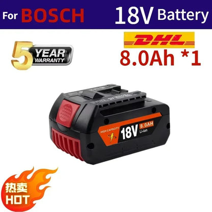 Para bateria Bosch Profissional 18V 12.0Ah, compatível com GBA GBH GSR GSB, bateria de substituição para BAT618 BAT609 BAT620