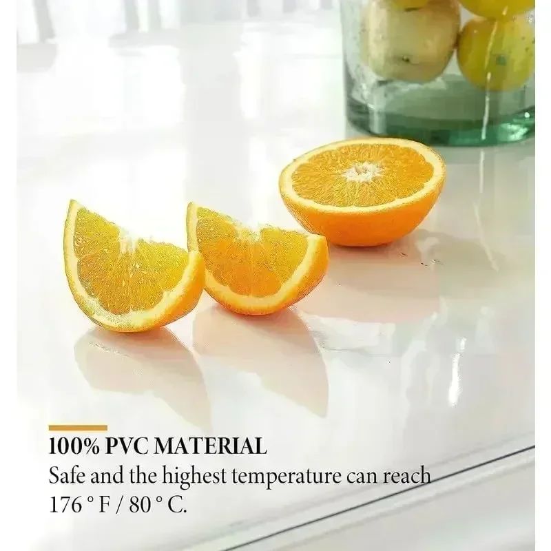 Rectangle Clear Desk Mat, Waterproof & Easy Cleaning for Office Dresser Night Stand Clear Table Protector