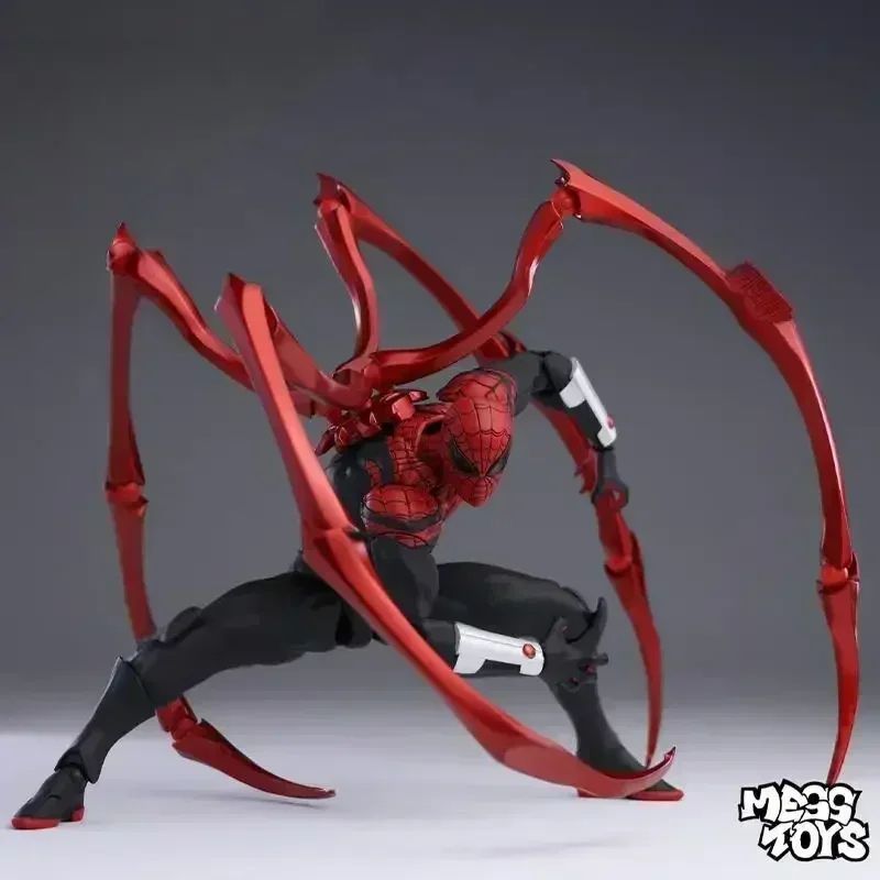Brinquedos Pre New Mess Superior Homem-Aranha Doutor Octopus Peter Parker Messtoys Homem-Aranha Vizinho Anime Boneco de Ação Presentes Brinquedos